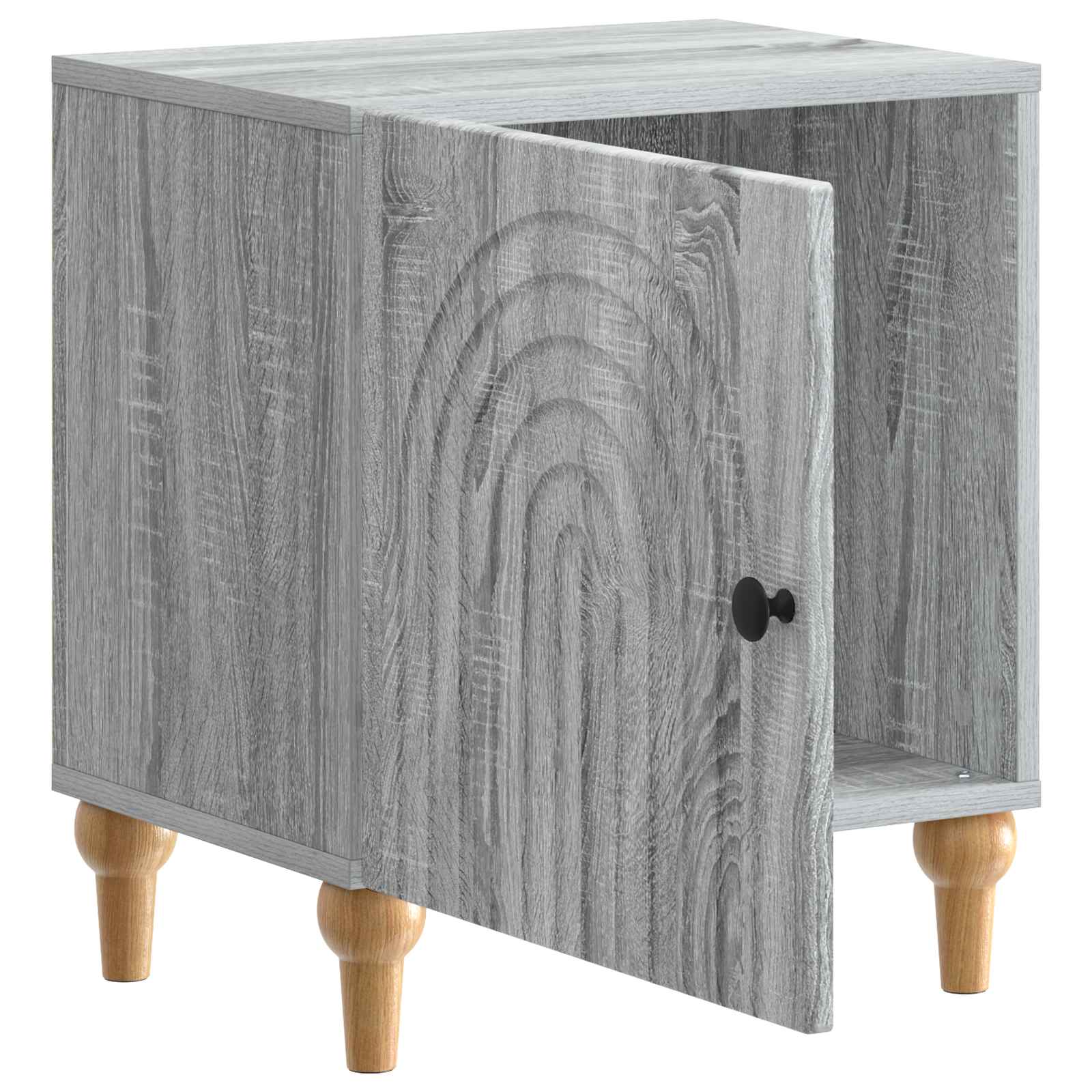 vidaXL Szafka Nocna Szary Sonoma 43 x 34,5 x 50 cm Drewno inżynieryjne
