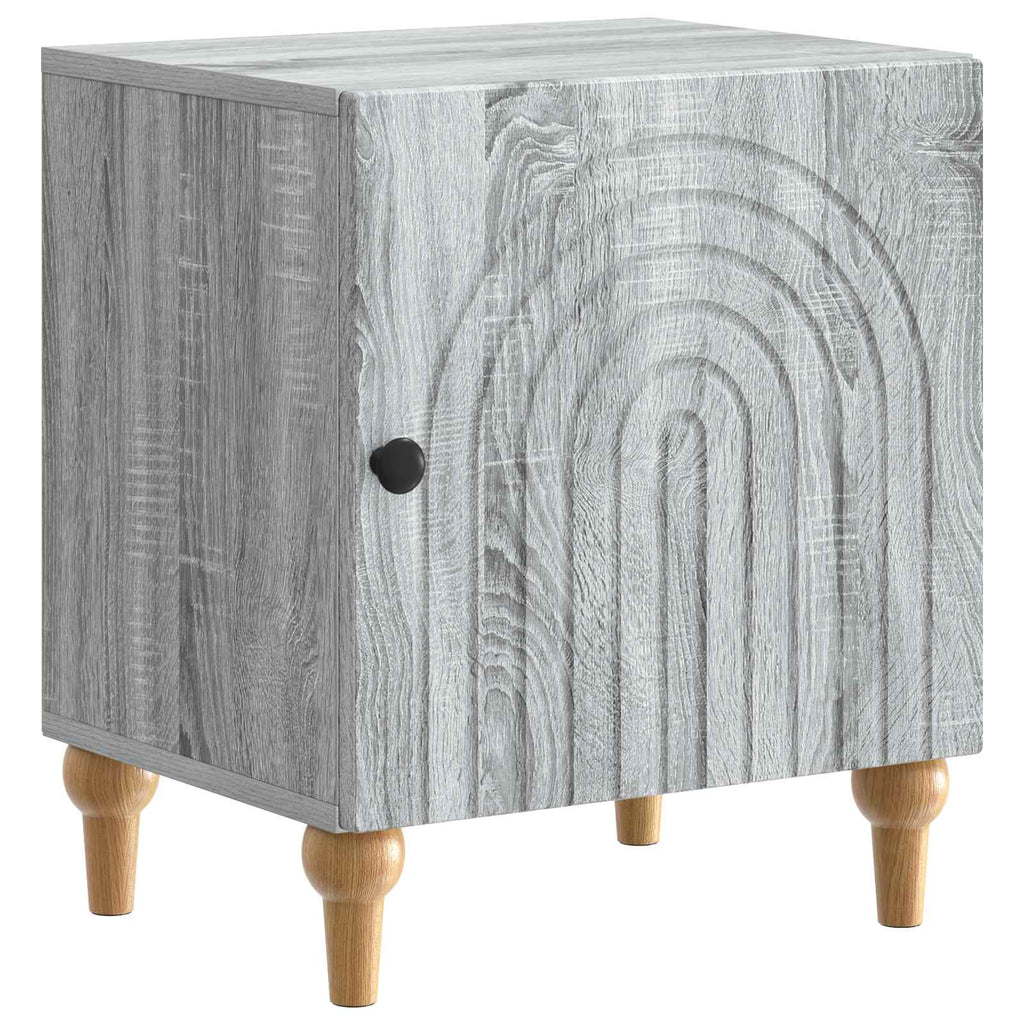 vidaXL Szafka Nocna 2 pcs Szary Sonoma 43 x 34,5 x 50 cm