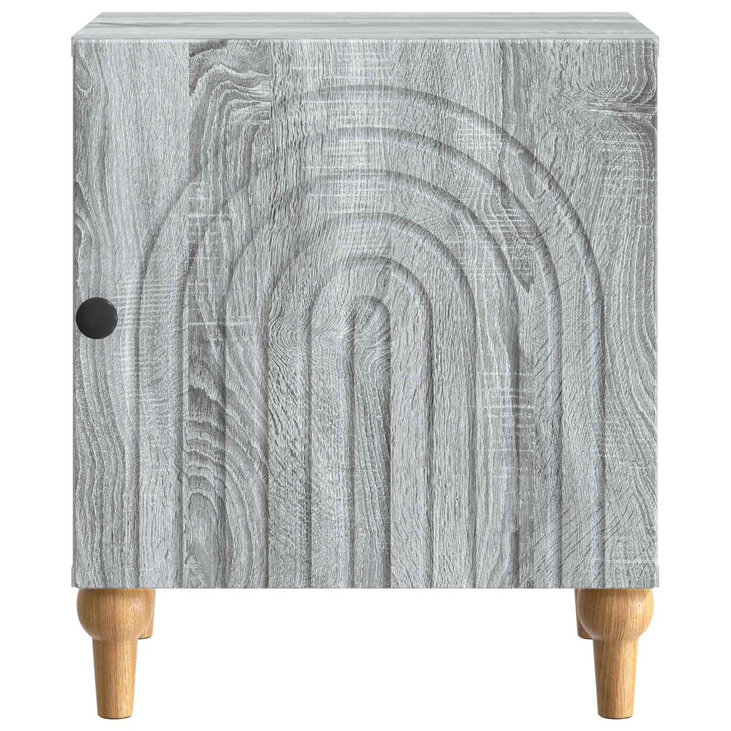 vidaXL Szafka Nocna 2 pcs Szary Sonoma 43 x 34,5 x 50 cm