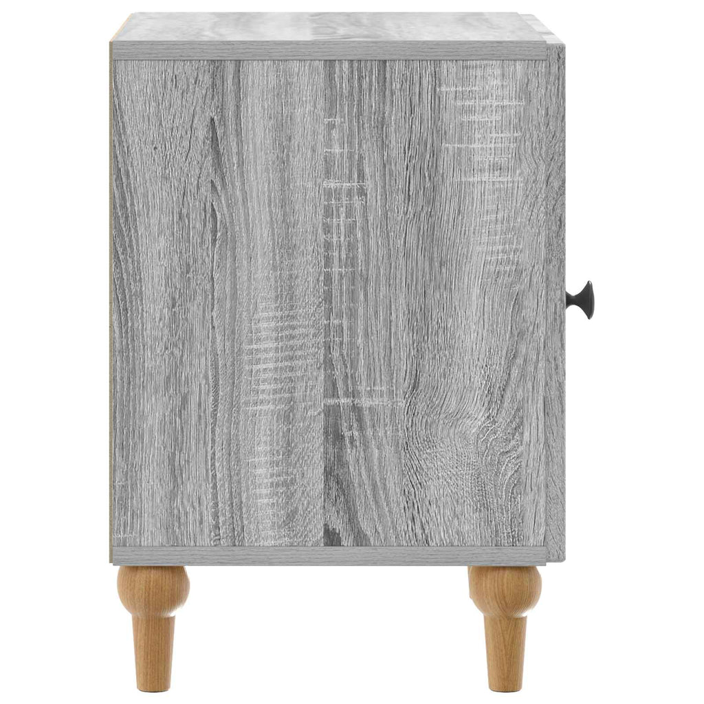 vidaXL Szafka Nocna 2 pcs Szary Sonoma 43 x 34,5 x 50 cm