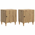 vidaXL Szafka Nocna 2 pcs Dąb artisan 43 x 34,5 x 50 cm