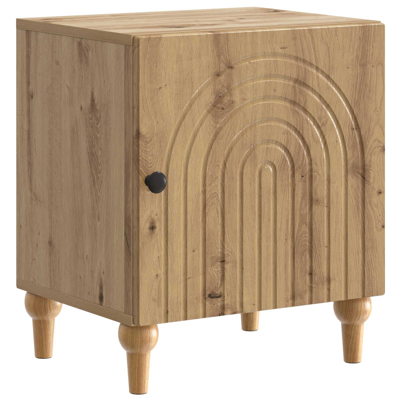 vidaXL Szafka Nocna 2 pcs Dąb artisan 43 x 34,5 x 50 cm