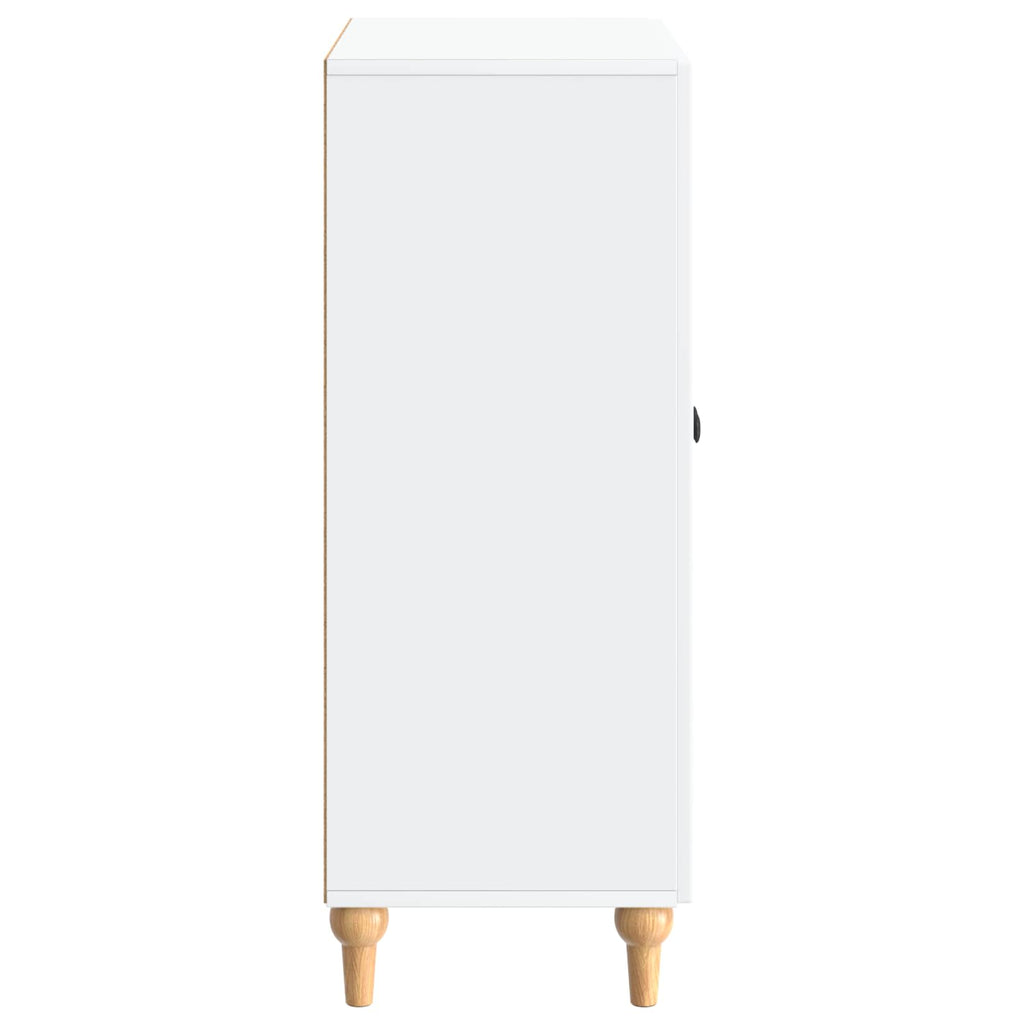 vidaXL Bufet Biały 66 x 34,5 x 90 cm Drewno inżynieryjne