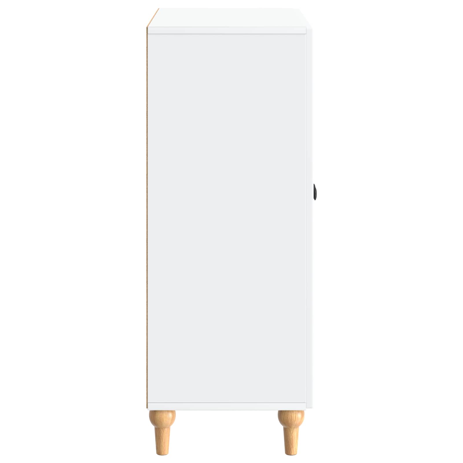 vidaXL Bufet Biały 66 x 34,5 x 90 cm Drewno inżynieryjne