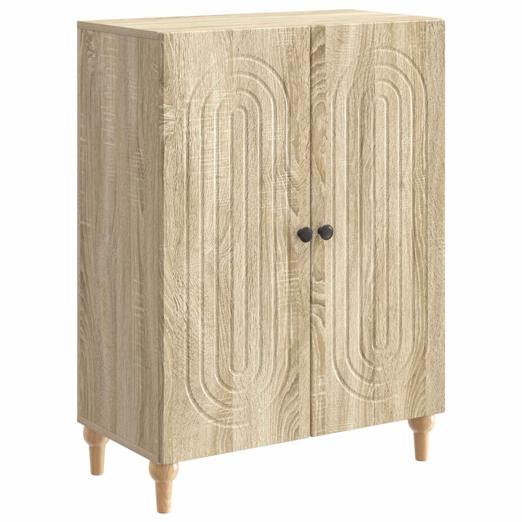 vidaXL Bufet dąb Sonoma 66 x 34,5 x 90 cm Drewno inżynieryjne