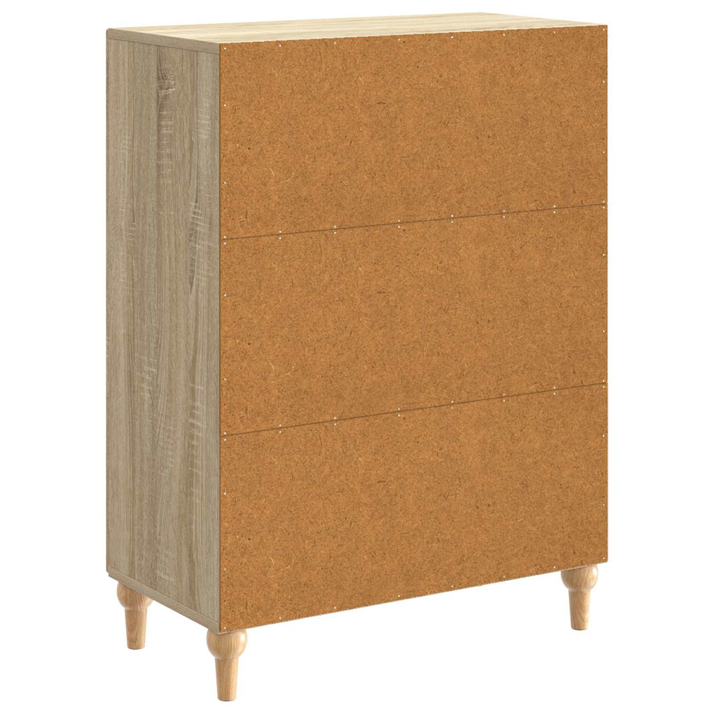 vidaXL Bufet dąb Sonoma 66 x 34,5 x 90 cm Drewno inżynieryjne