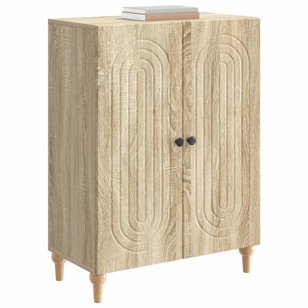 vidaXL Bufet dąb Sonoma 66 x 34,5 x 90 cm Drewno inżynieryjne