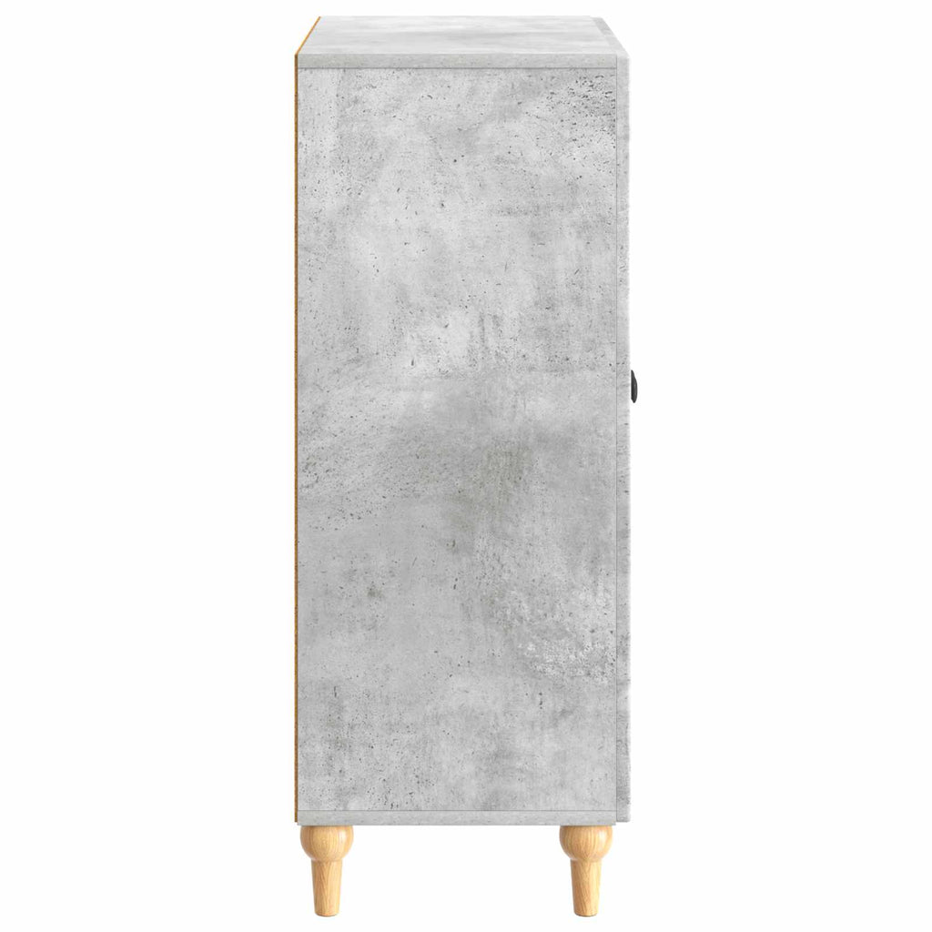 vidaXL Bufet Betonowy szary 66 x 34,5 x 90 cm Drewno inżynieryjne
