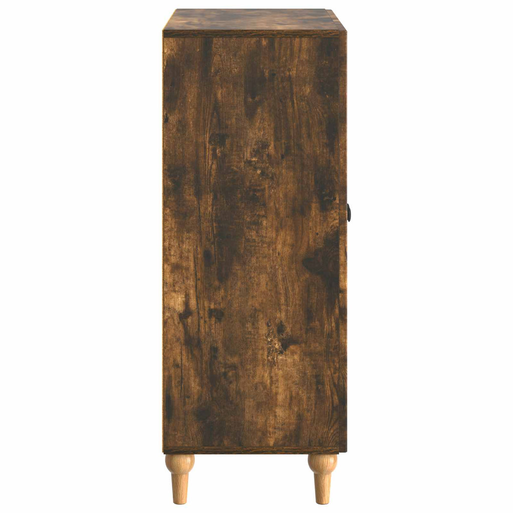 vidaXL Bufet Dąb wędzony 66 x 34,5 x 90 cm Drewno inżynieryjne