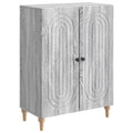 vidaXL Bufet Szary Sonoma 66 x 34,5 x 90 cm Drewno inżynieryjne