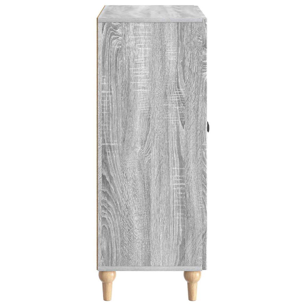 vidaXL Bufet Szary Sonoma 66 x 34,5 x 90 cm Drewno inżynieryjne
