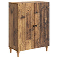vidaXL Bufet Stare drewno 66 x 34,5 x 90 cm Drewno inżynieryjne