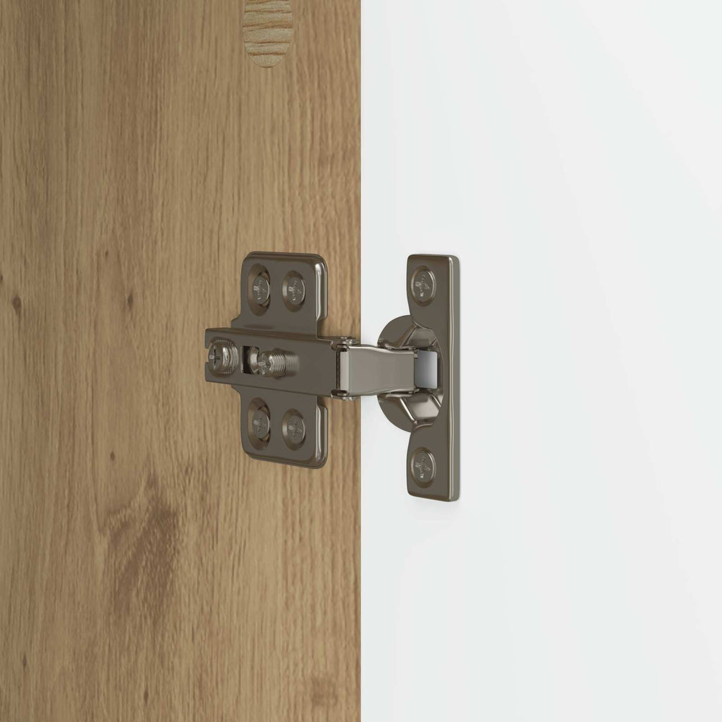 vidaXL Bufet Dąb artisan 66 x 34,5 x 90 cm Drewno inżynieryjne