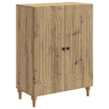 vidaXL Bufet Dąb artisan 66 x 34,5 x 90 cm Drewno inżynieryjne