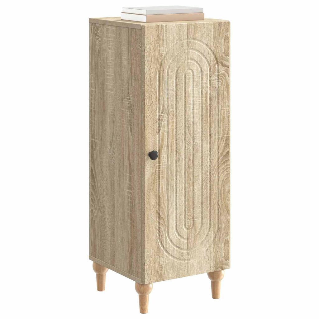 vidaXL Bufet dąb Sonoma 33 x 34,5 x 90 cm Drewno inżynieryjne
