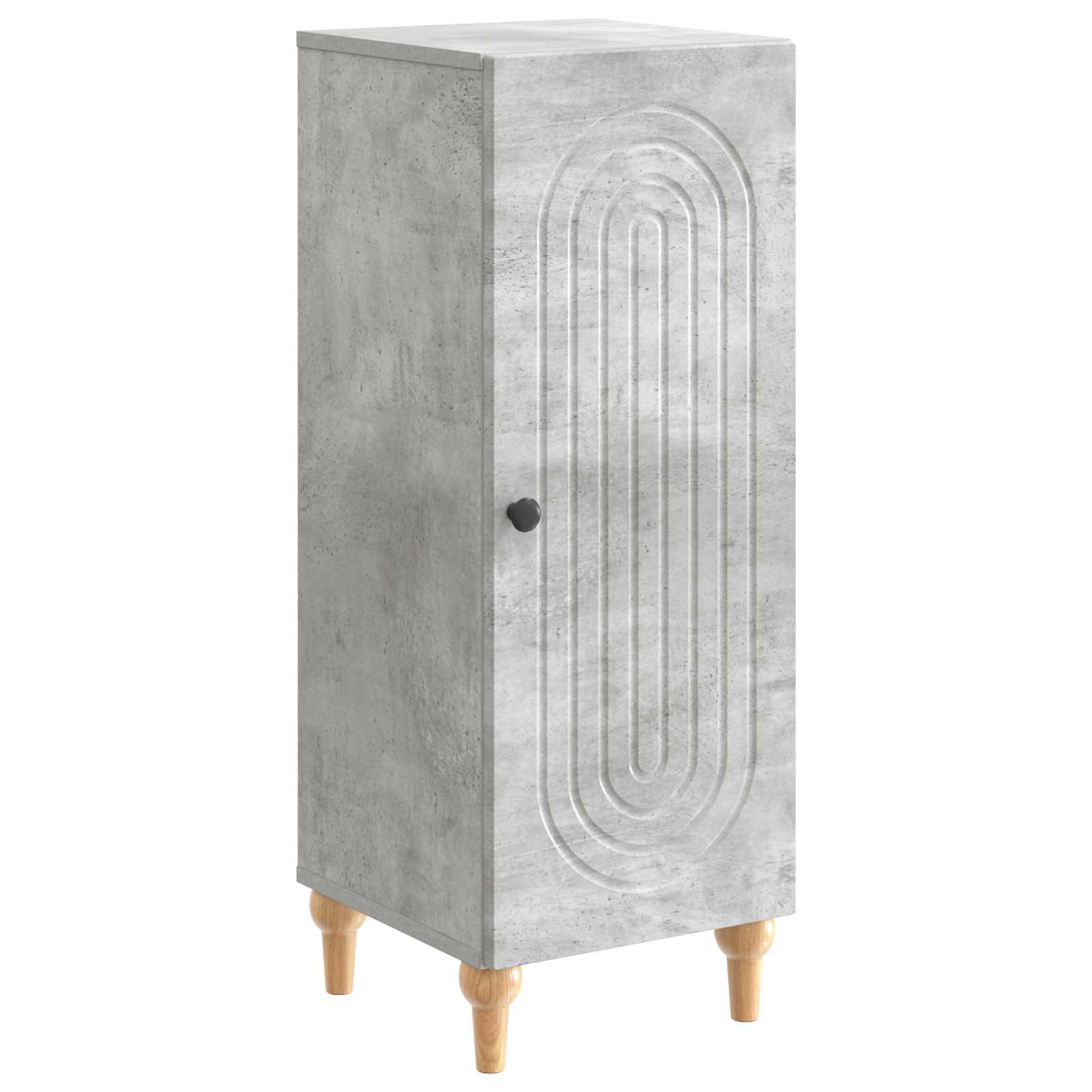 vidaXL Bufet Betonowy szary 33 x 34,5 x 90 cm Drewno inżynieryjne
