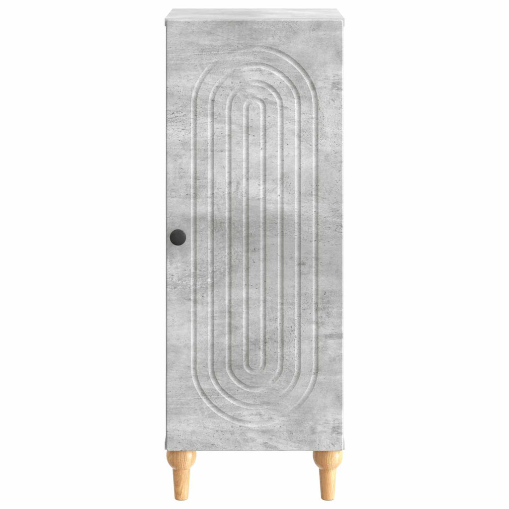 vidaXL Bufet Betonowy szary 33 x 34,5 x 90 cm Drewno inżynieryjne