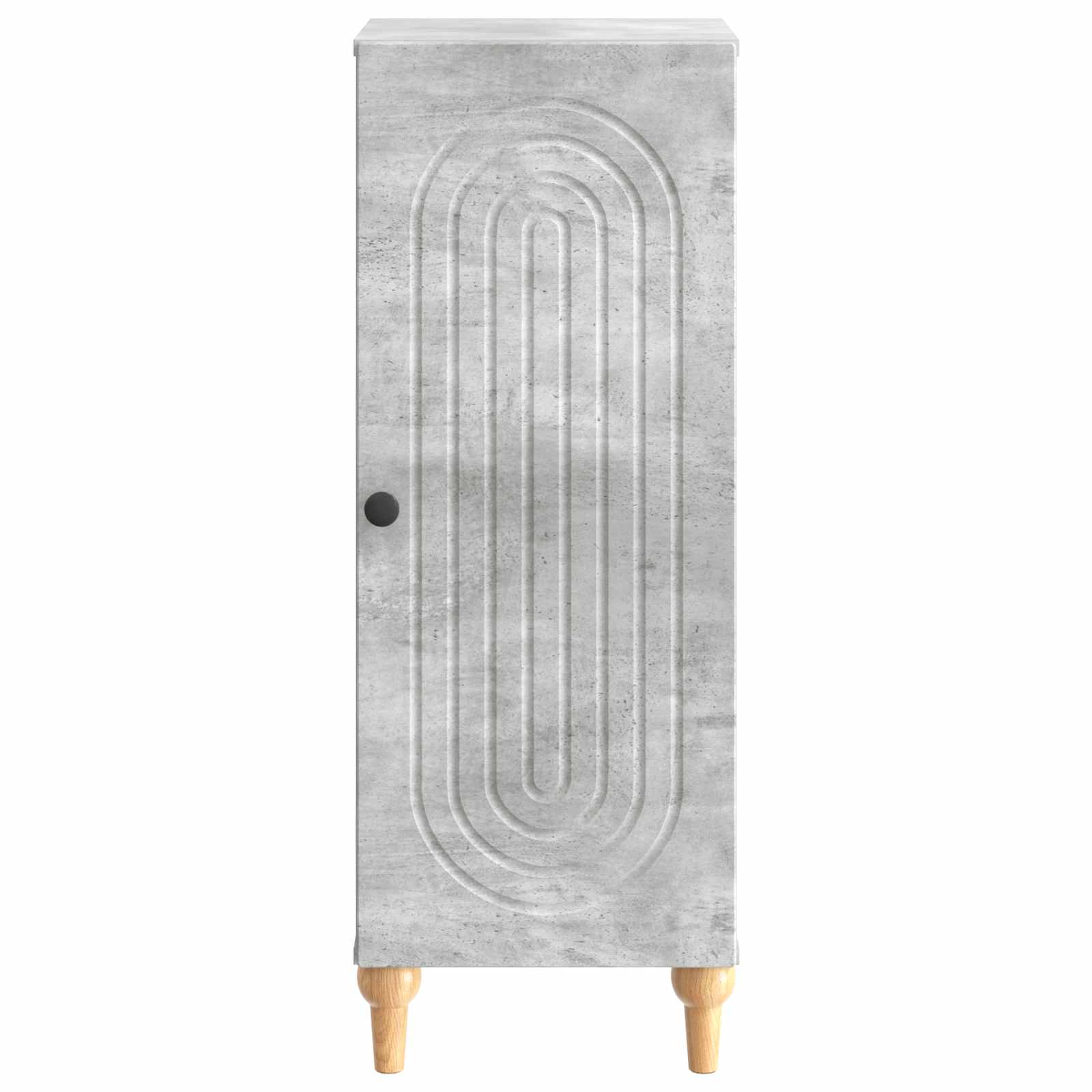 vidaXL Bufet Betonowy szary 33 x 34,5 x 90 cm Drewno inżynieryjne