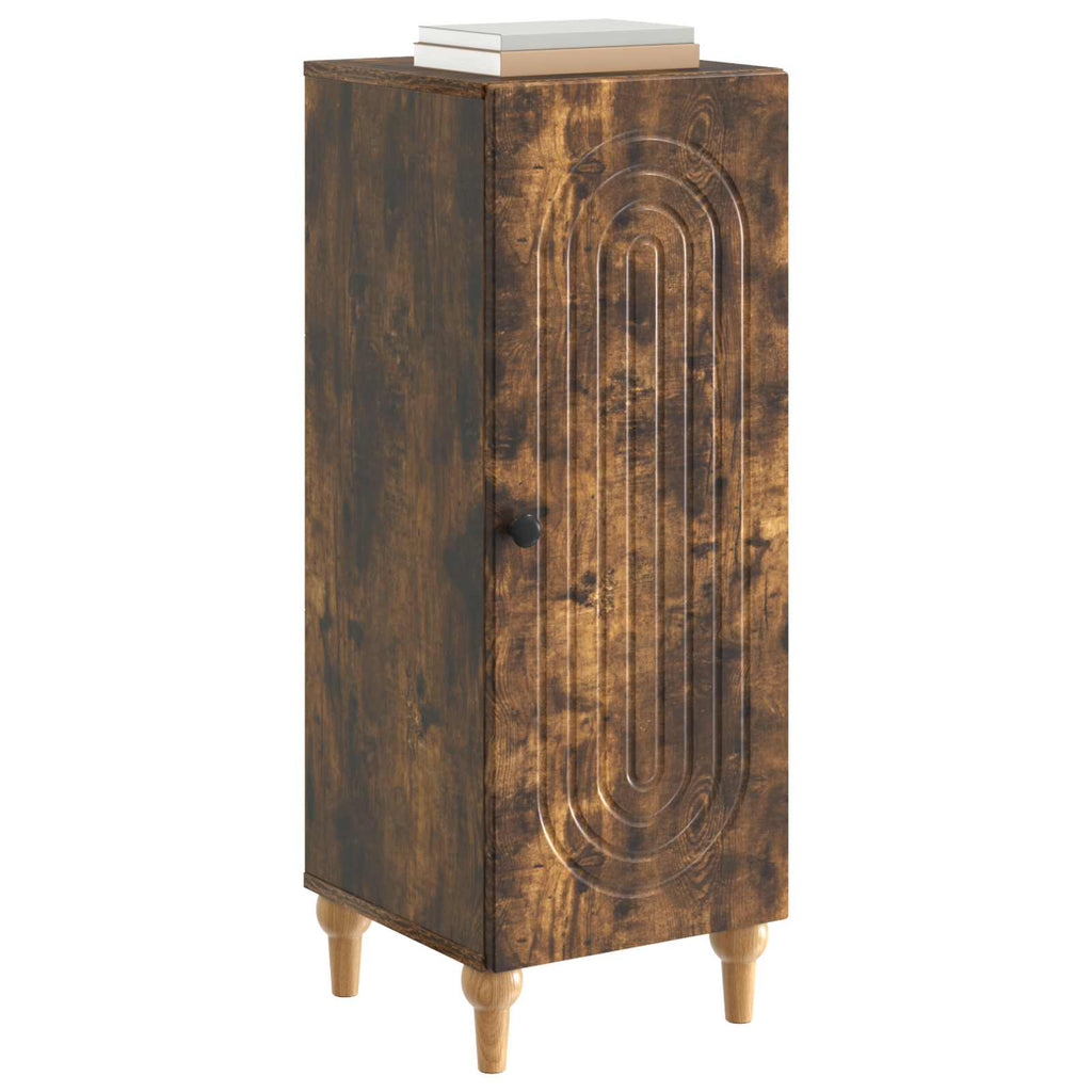 vidaXL Bufet Dąb wędzony 33 x 34,5 x 90 cm Drewno inżynieryjne
