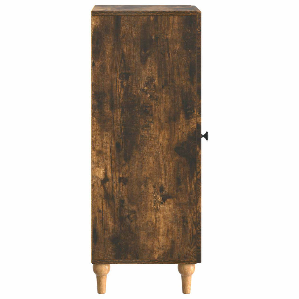 vidaXL Bufet Dąb wędzony 33 x 34,5 x 90 cm Drewno inżynieryjne