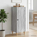 vidaXL Bufet Szary Sonoma 33 x 34,5 x 90 cm Drewno inżynieryjne