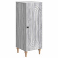 vidaXL Bufet Szary Sonoma 33 x 34,5 x 90 cm Drewno inżynieryjne