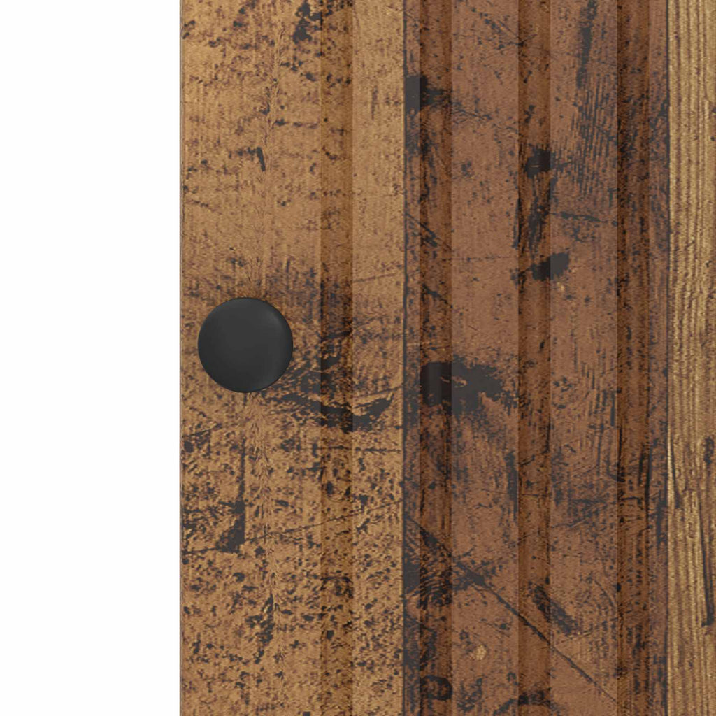 vidaXL Bufet Stare drewno 33 x 34,5 x 90 cm Drewno inżynieryjne