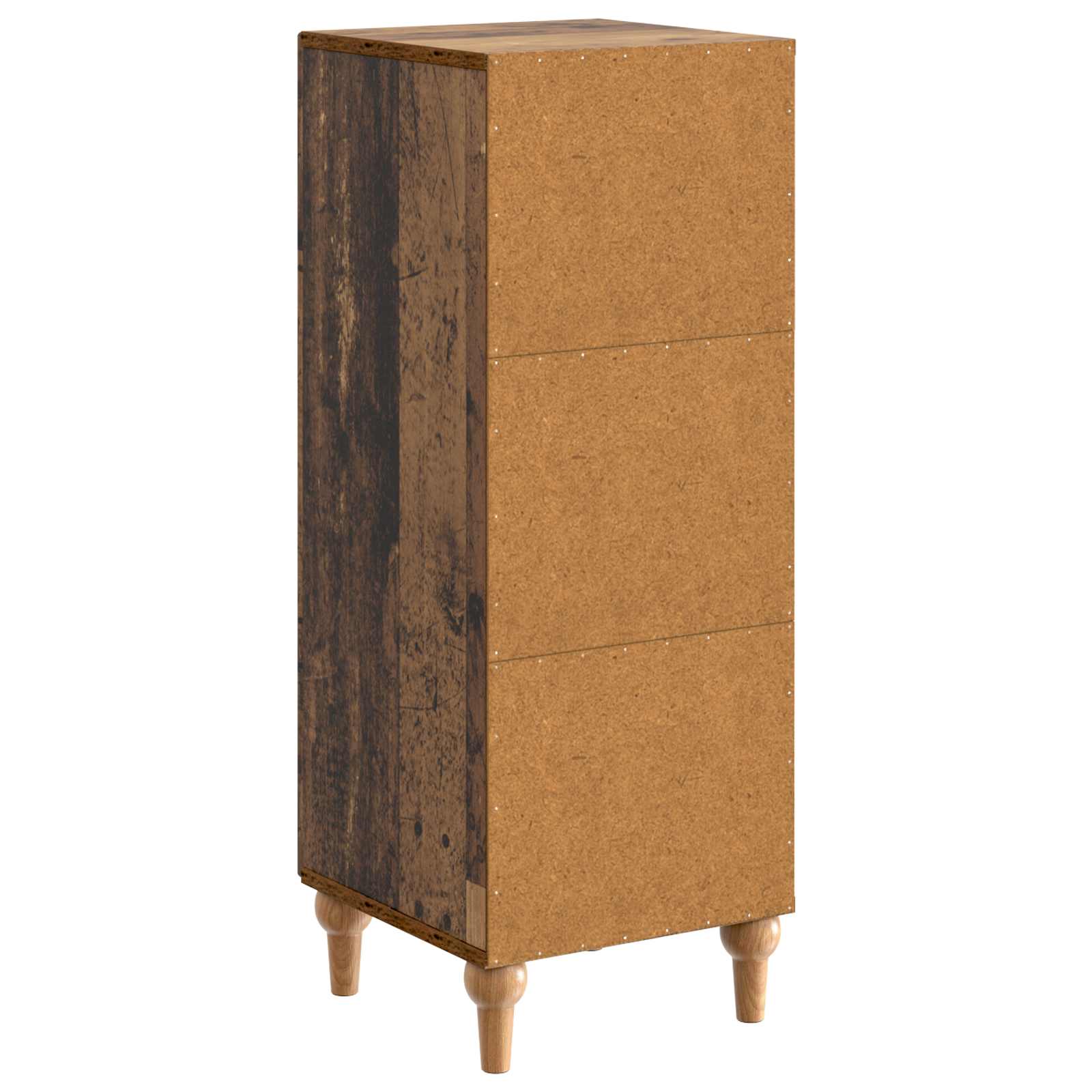 vidaXL Bufet Stare drewno 33 x 34,5 x 90 cm Drewno inżynieryjne