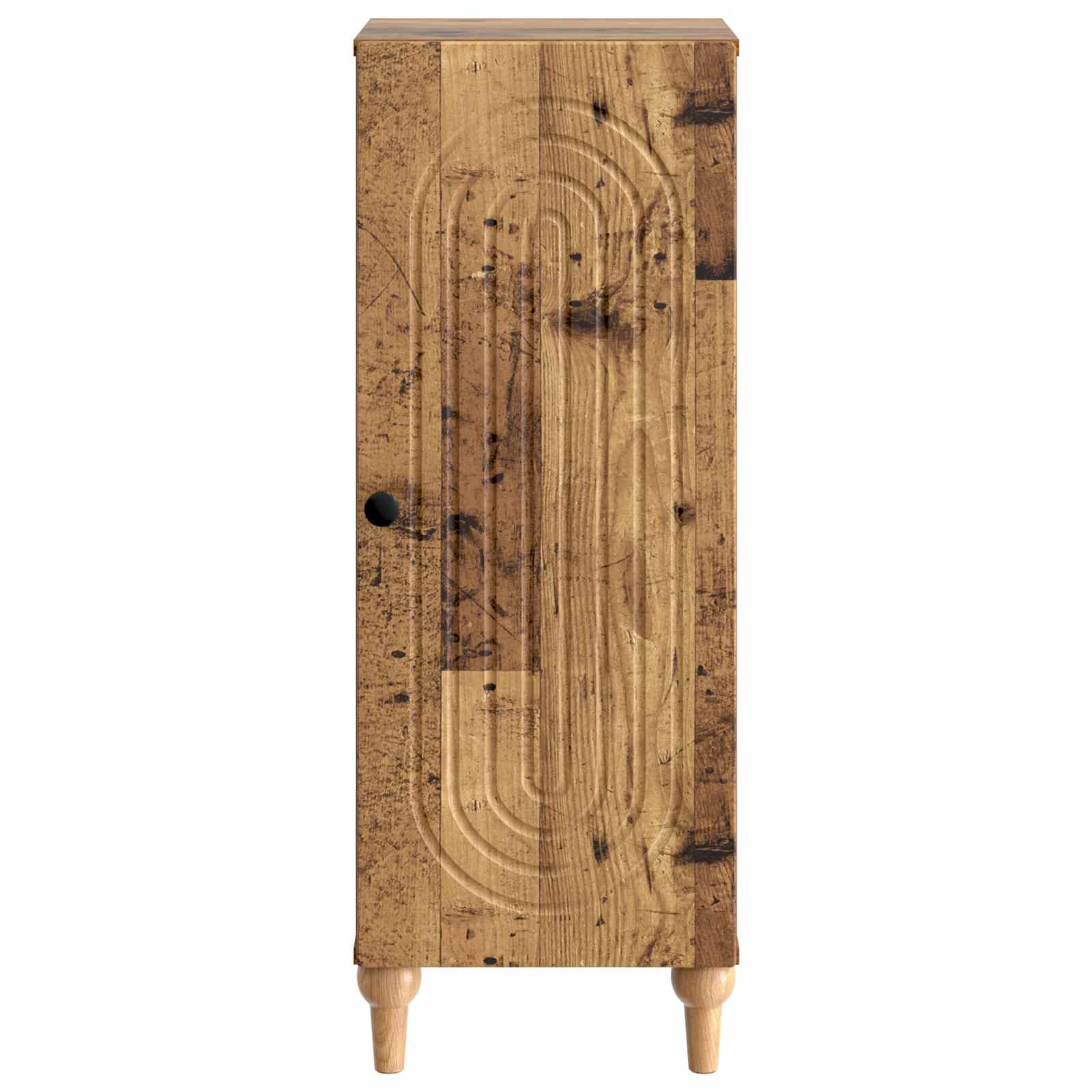 vidaXL Bufet Stare drewno 33 x 34,5 x 90 cm Drewno inżynieryjne