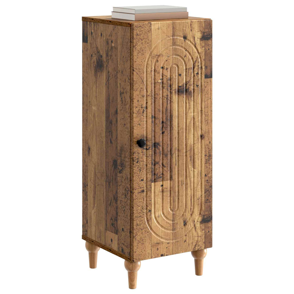 vidaXL Bufet Stare drewno 33 x 34,5 x 90 cm Drewno inżynieryjne