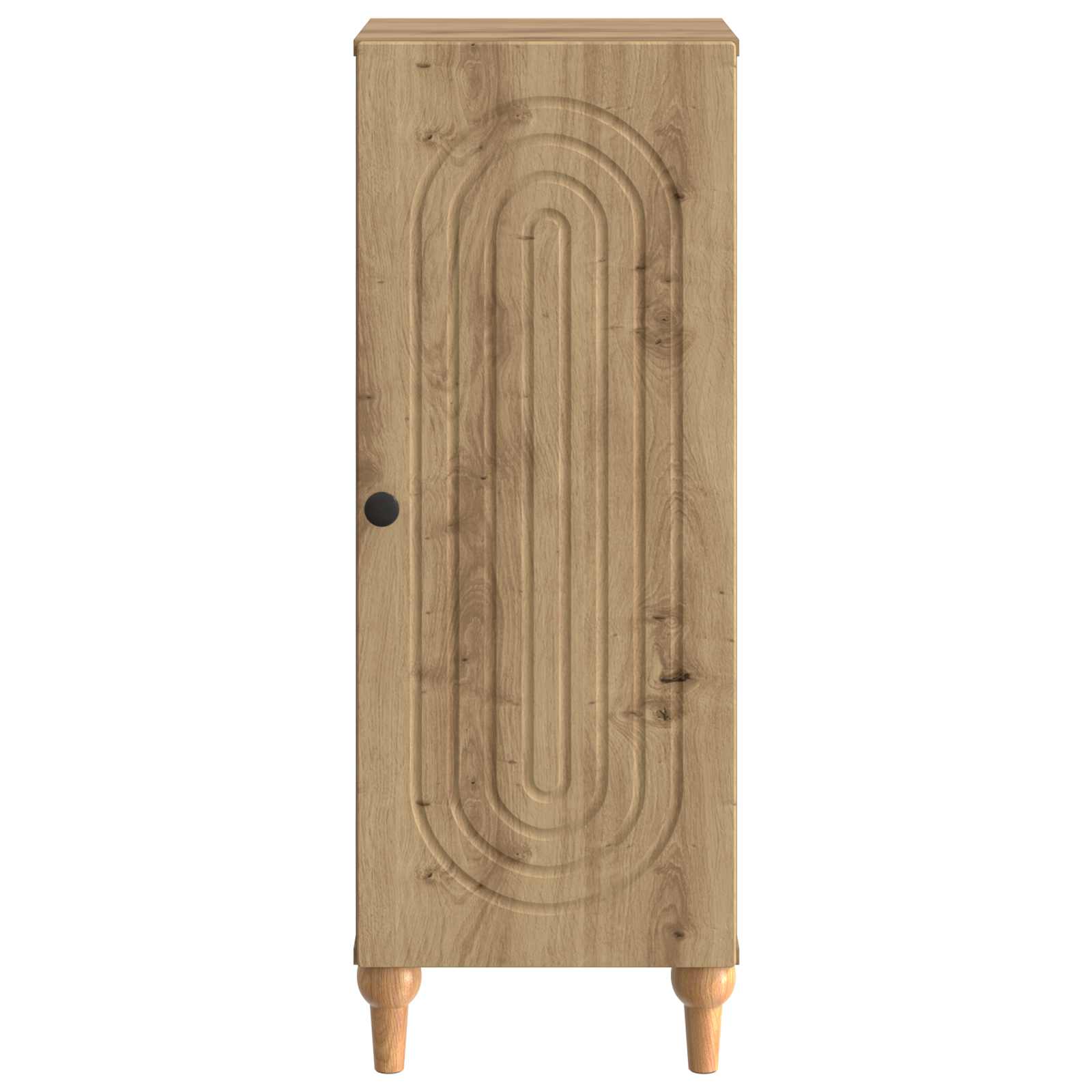 vidaXL Bufet Dąb artisan 33 x 34,5 x 90 cm Drewno inżynieryjne