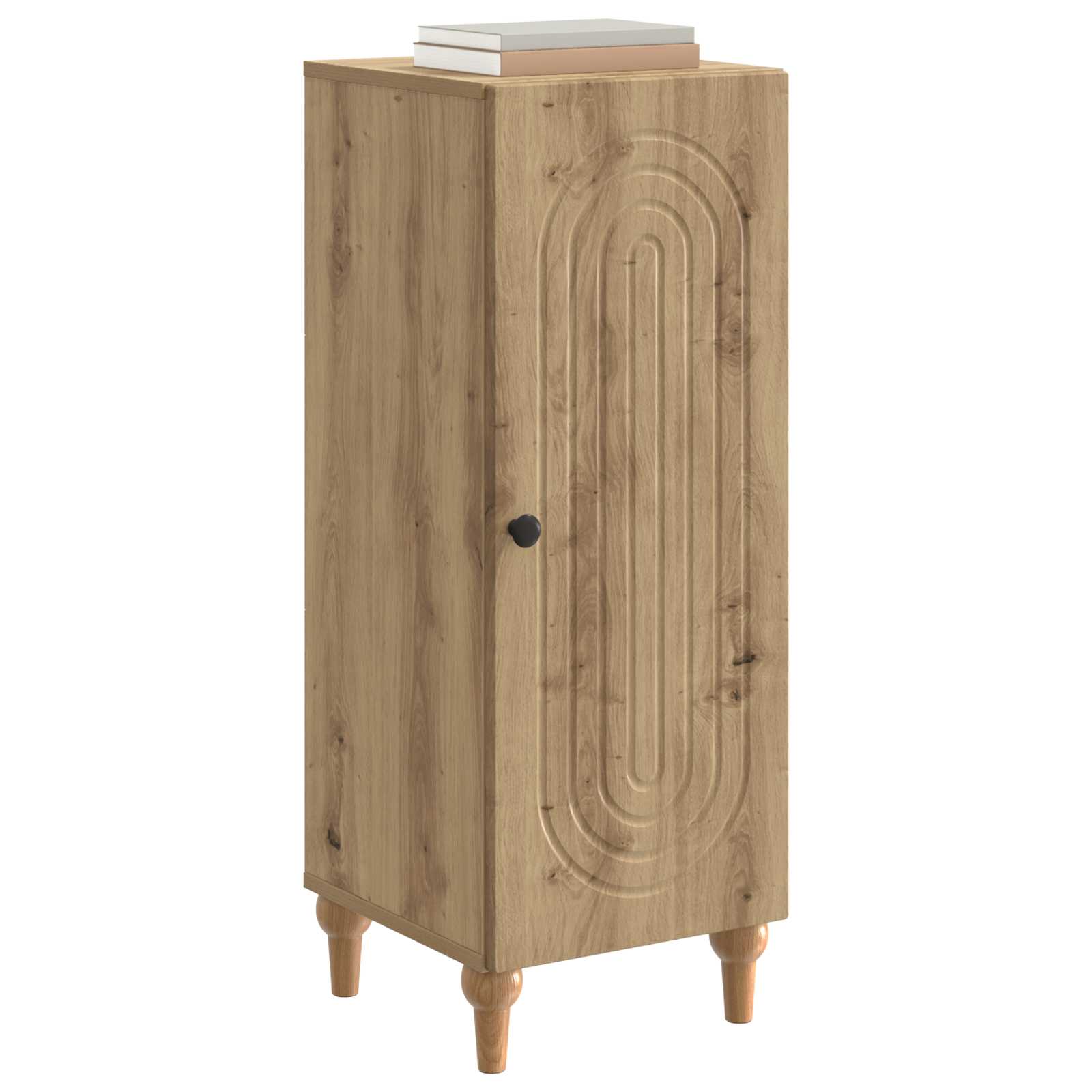 vidaXL Bufet Dąb artisan 33 x 34,5 x 90 cm Drewno inżynieryjne
