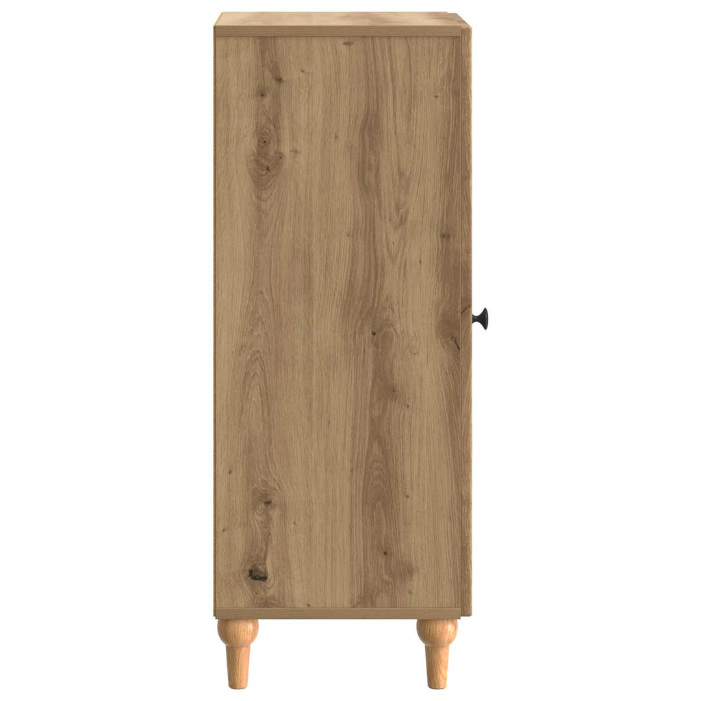 vidaXL Bufet Dąb artisan 33 x 34,5 x 90 cm Drewno inżynieryjne