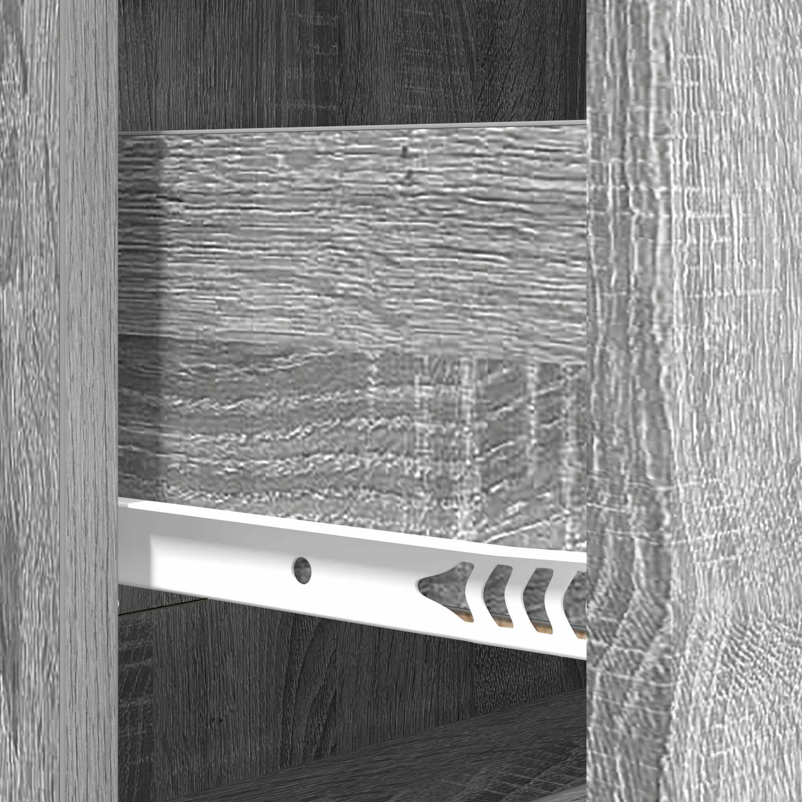 vidaXL Szafka z Szufladami Szary Sonoma 66 x 34,5 x 90 cm