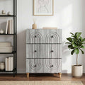 vidaXL Szafka z Szufladami Szary Sonoma 66 x 34,5 x 90 cm