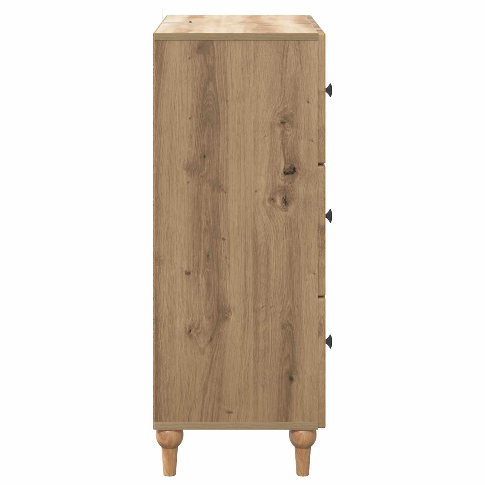 vidaXL Szafka z Szufladami Dąb artisan 66 x 34,5 x 90 cm
