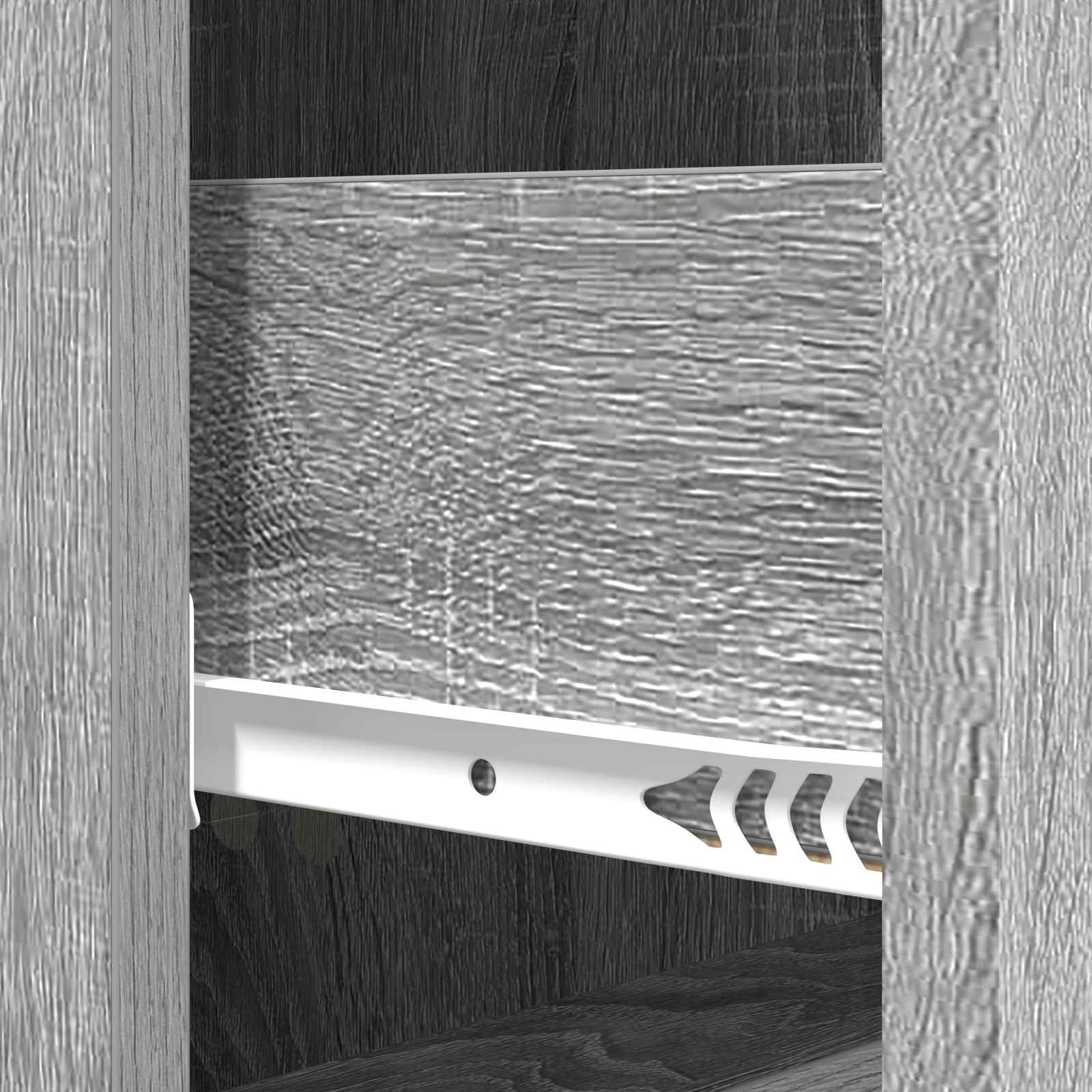 vidaXL Szafka z Szufladami Szary Sonoma 33 x 34,5 x 90 cm