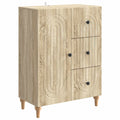 vidaXL Bufet dąb Sonoma 66 x 34,5 x 90 cm Drewno inżynieryjne