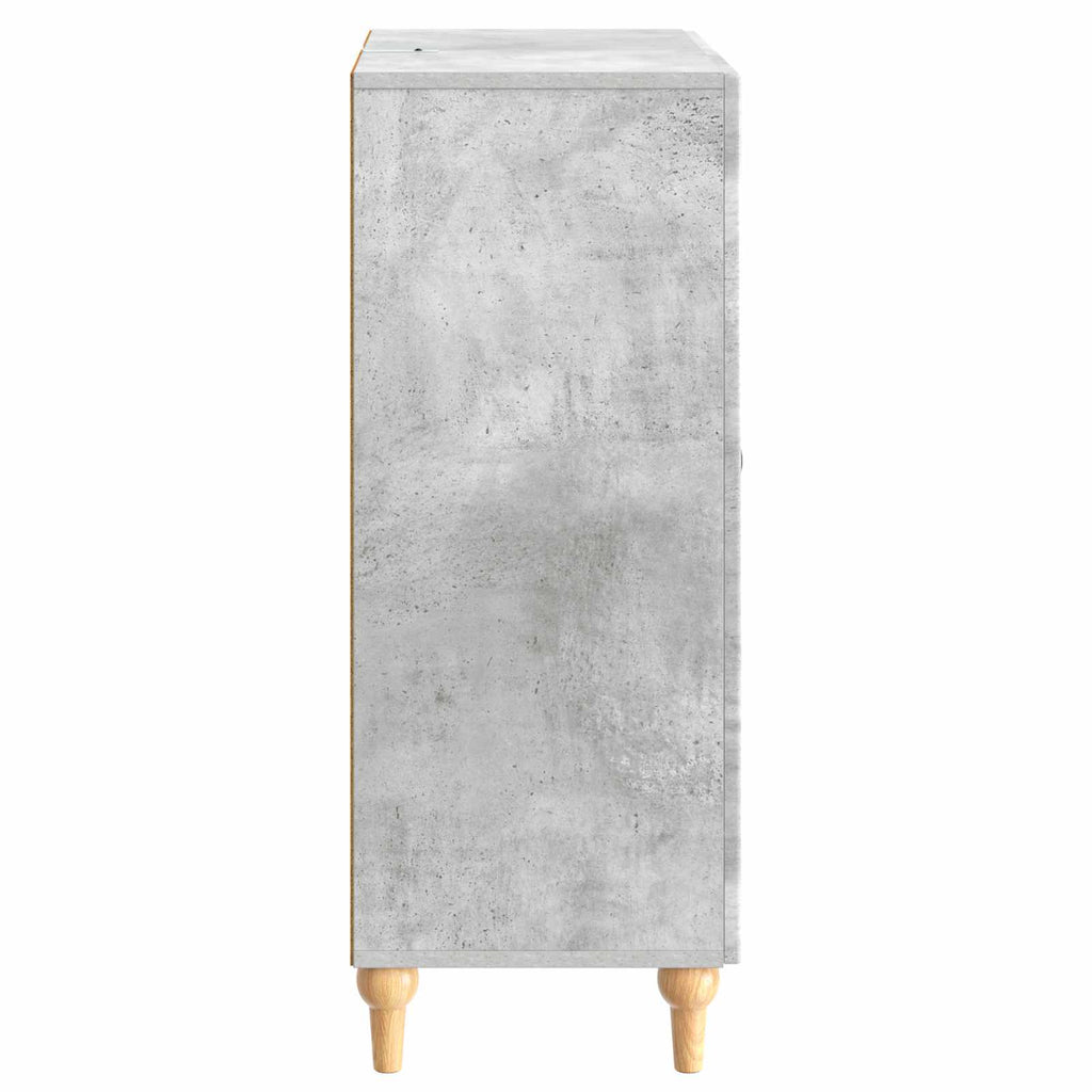 vidaXL Bufet Betonowy szary 66 x 34,5 x 90 cm Drewno inżynieryjne