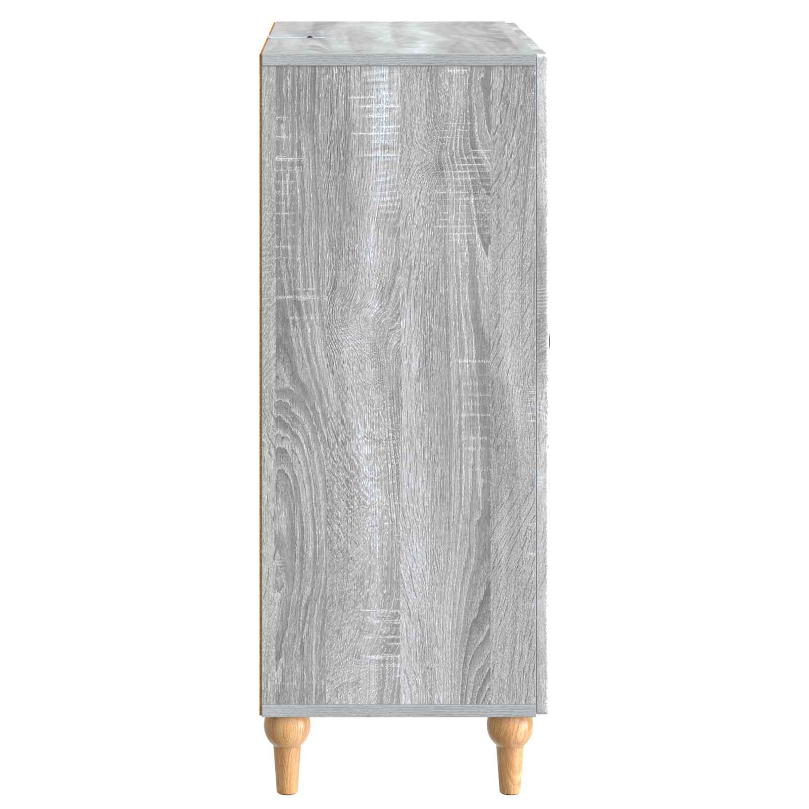 vidaXL Bufet Szary Sonoma 66 x 34,5 x 90 cm Drewno inżynieryjne