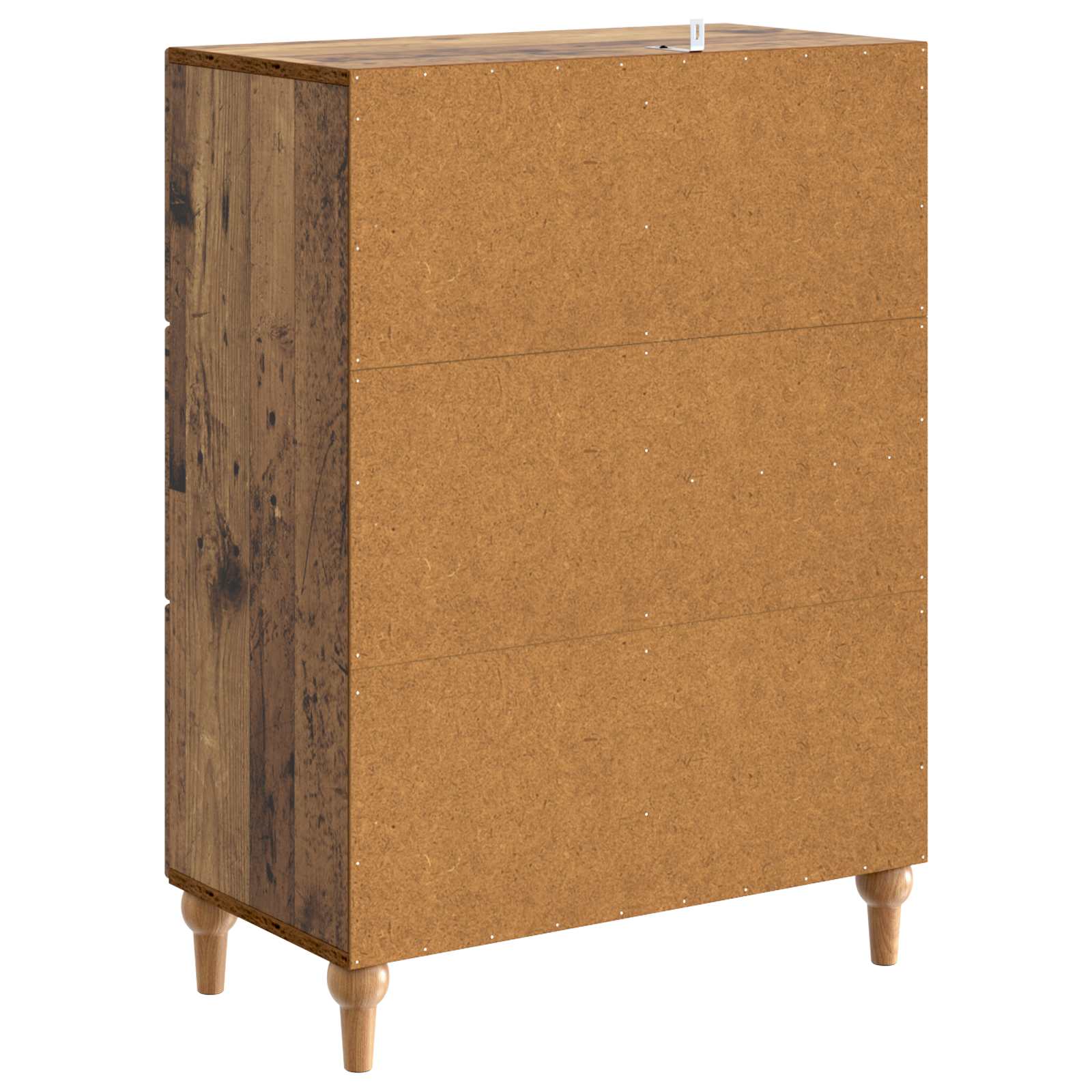 vidaXL Bufet Stare drewno 66 x 34,5 x 90 cm Drewno inżynieryjne