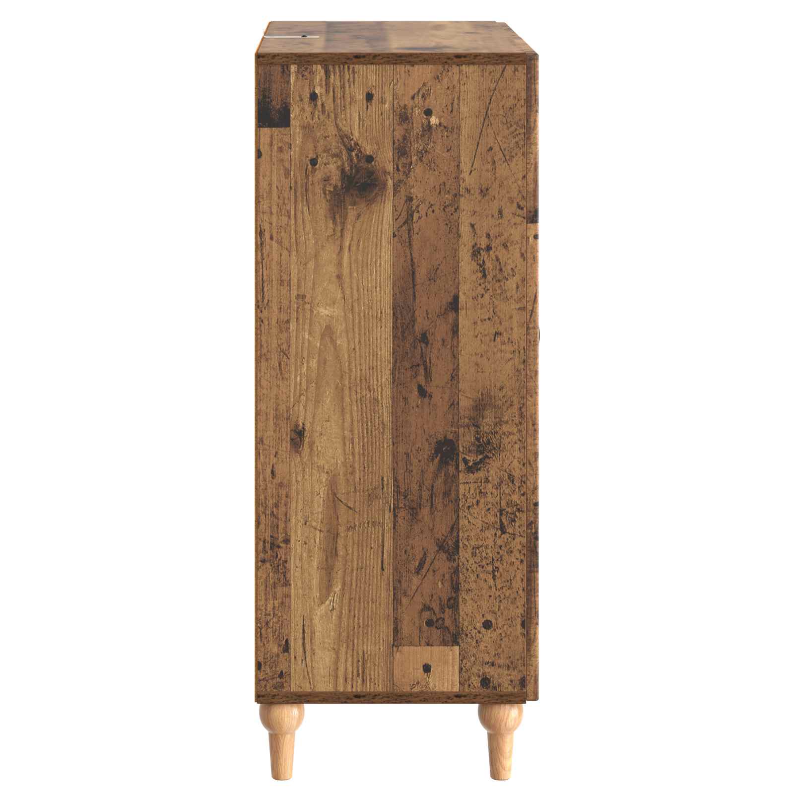 vidaXL Bufet Stare drewno 66 x 34,5 x 90 cm Drewno inżynieryjne