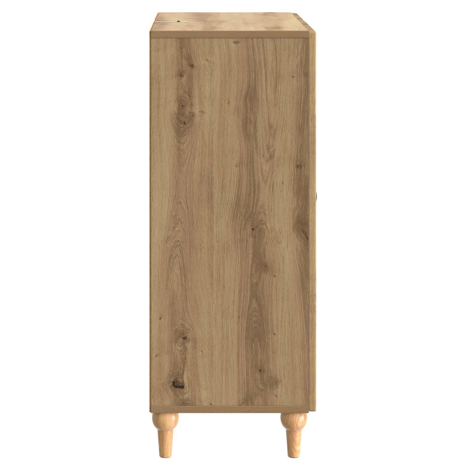 vidaXL Bufet Dąb artisan 66 x 34,5 x 90 cm Drewno inżynieryjne