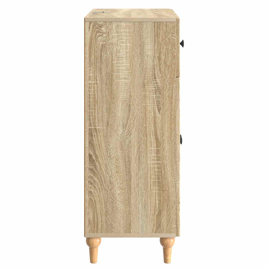 vidaXL Bufet dąb Sonoma 66 x 34,5 x 90 cm Drewno inżynieryjne