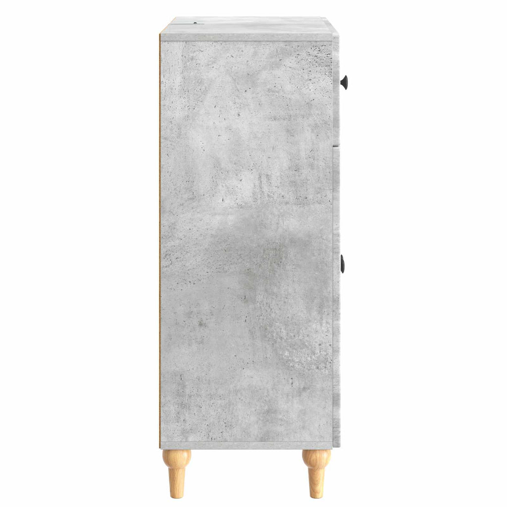 vidaXL Bufet Betonowy szary 66 x 34,5 x 90 cm Drewno inżynieryjne