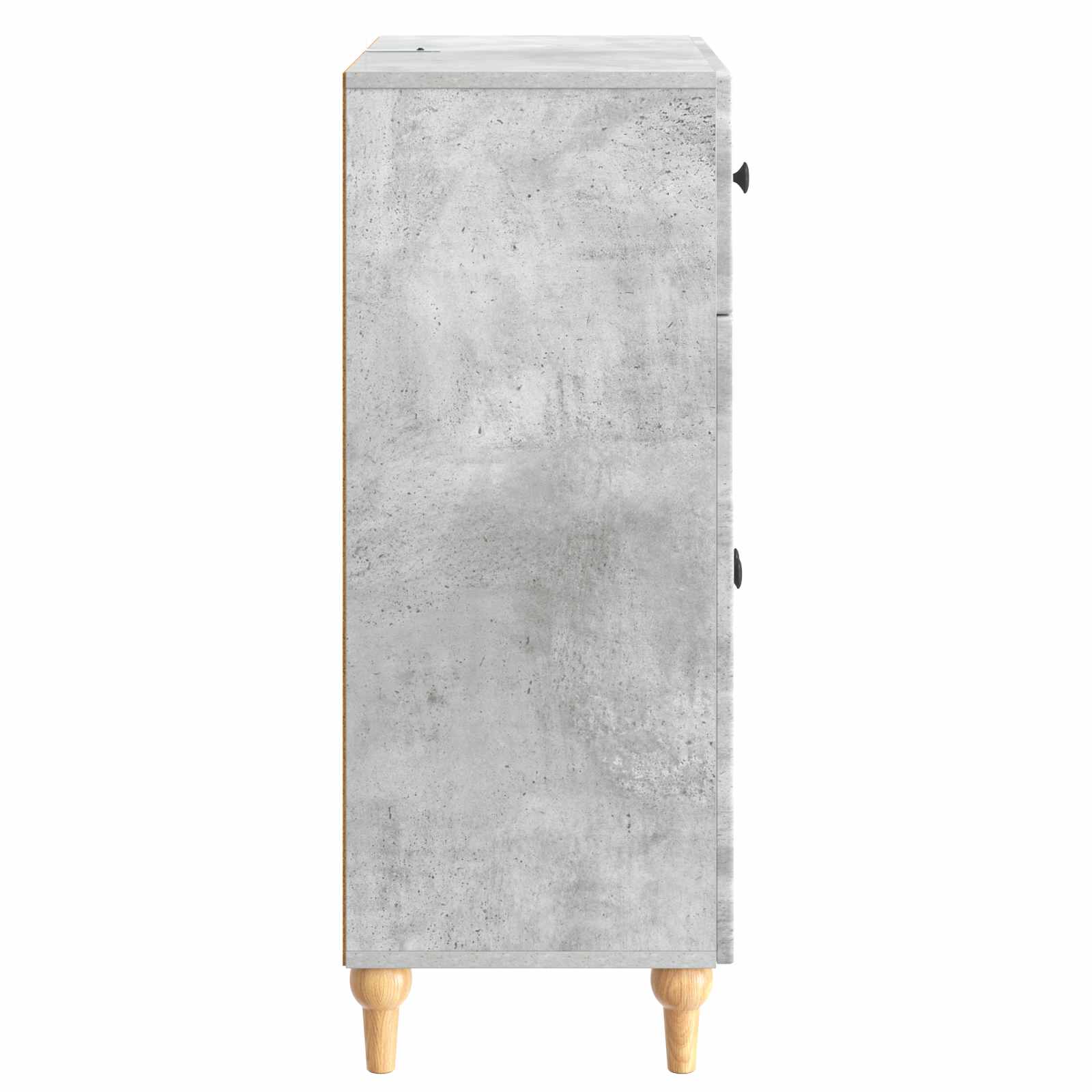 vidaXL Bufet Betonowy szary 66 x 34,5 x 90 cm Drewno inżynieryjne