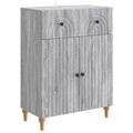 vidaXL Bufet Szary Sonoma 66 x 34,5 x 90 cm Drewno inżynieryjne