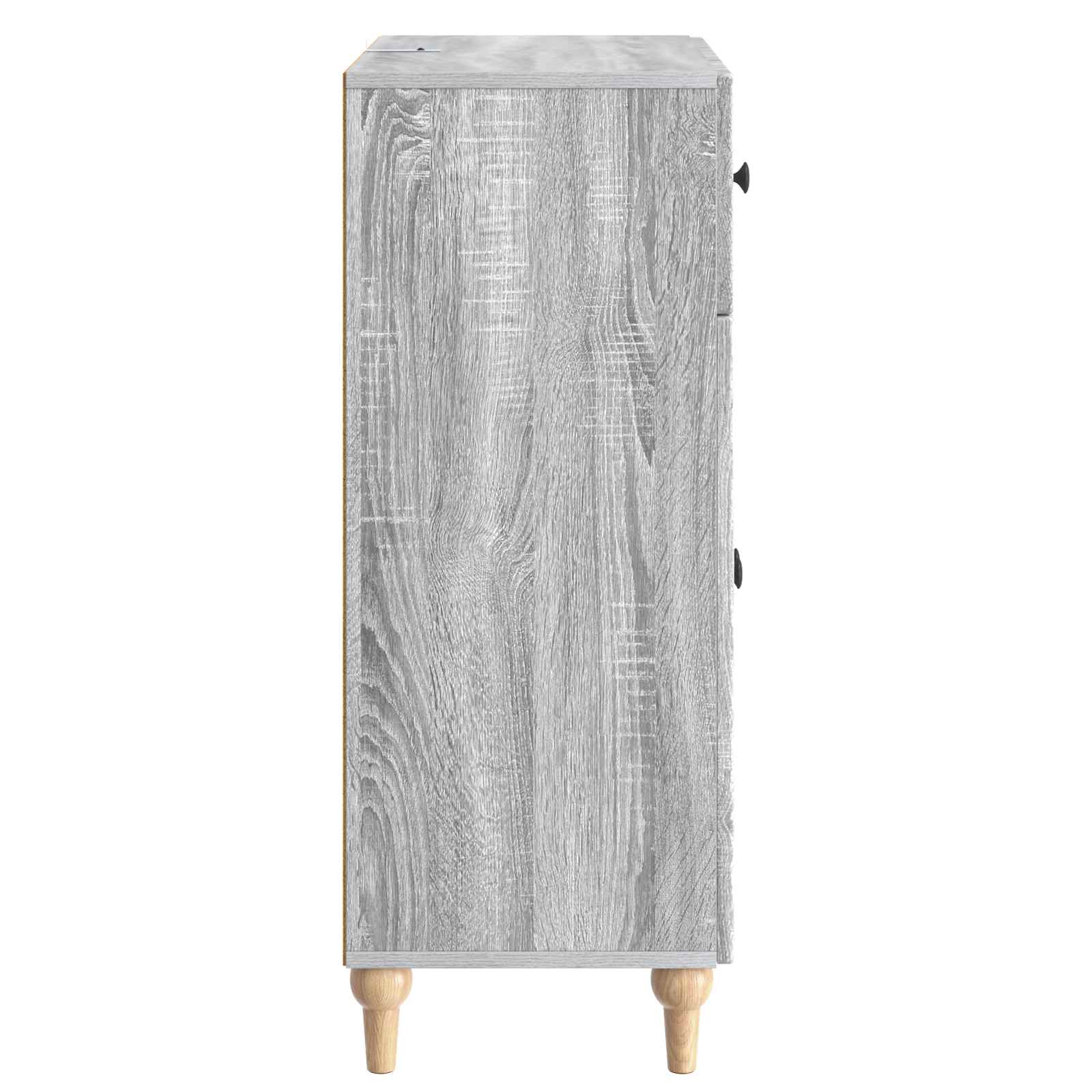 vidaXL Bufet Szary Sonoma 66 x 34,5 x 90 cm Drewno inżynieryjne