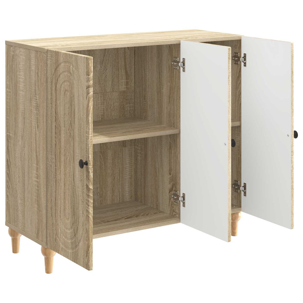 vidaXL Bufet dąb Sonoma 89 x 34,5 x 80 cm Drewno inżynieryjne