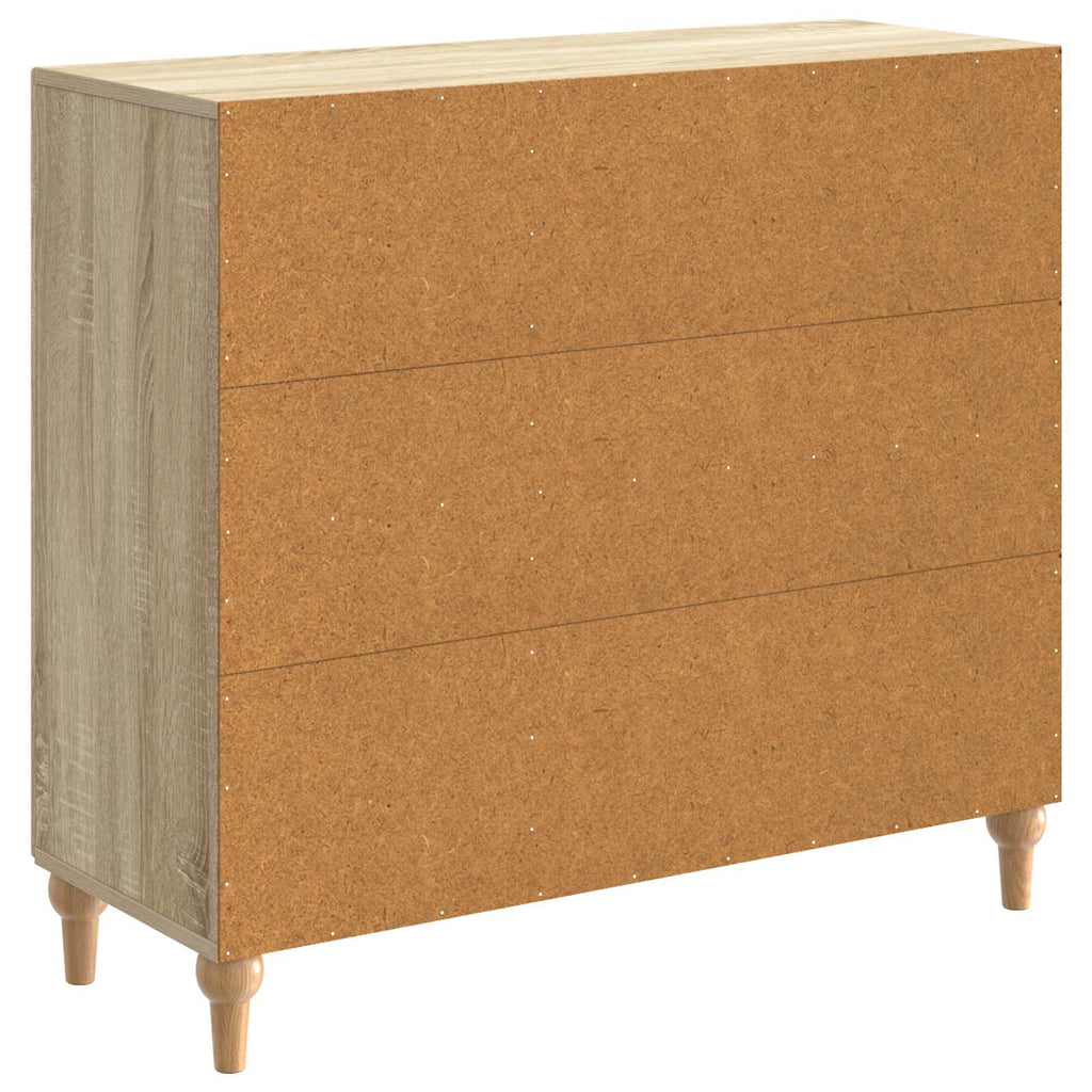 vidaXL Bufet dąb Sonoma 89 x 34,5 x 80 cm Drewno inżynieryjne